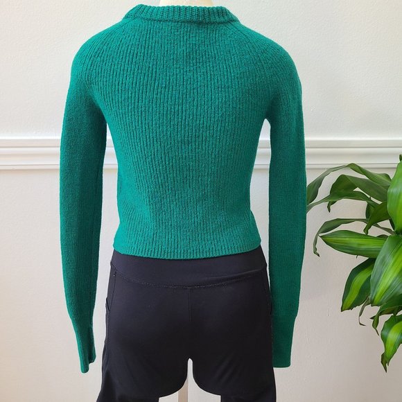 Marc by Marc Jacobs Green Cable Knit Sweater Size S - Picture 9 of 16